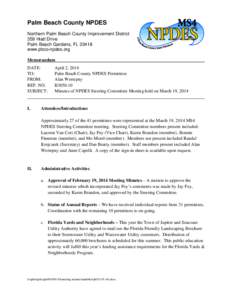 Palm Beach County /  Florida / South Florida metropolitan area / Clean Water Act / Stormwater / Jupiter /  Florida / Earth / Water pollution / Geography of Florida / Environment