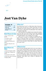 ©Lonely Planet Publications Pty Ltd  Jost Van Dyke POP 200  Why Go?