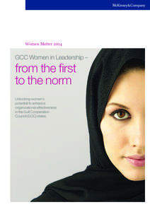 Women MatterGCC Women in Leadership – from the first to the norm