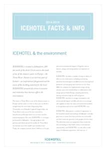 Microsoft Word - Facts & Info_Environmental work