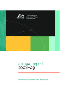 Commonwealth DPP Annual Report[removed]