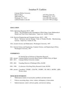 Control theory / Drug policy / Heinz College / DNSS point / Substance abuse / University of Florida / Griffith Edwards / Office of National Drug Control Policy / Drug Enforcement Administration / Alachua County /  Florida / Drug control law / Florida