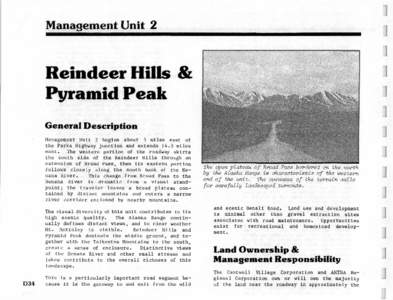 Management Unit 2  ] Reindeer Hills & Pyramid Peak