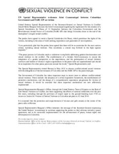 Microsoft Word - 20150210_SRSG Bangura press release on Colombia_EN