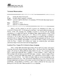 Technical Approach for Phase 2 co2 Sparging