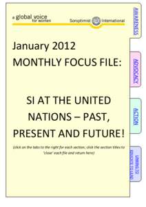 Environment / United Nations System / Food and Agriculture Organization / UN Special / UN Women / Environmental governance / World Food Programme / NGO Committee on the Status of Women /  New York / UN-Water / United Nations / United Nations Development Group / Food and drink