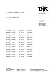 DJK TUSPA Sümmern e.V: · Laventiestraße 23 · 58640 Iserlohn  DJK Sümmern23 e.V. Laventiestraße