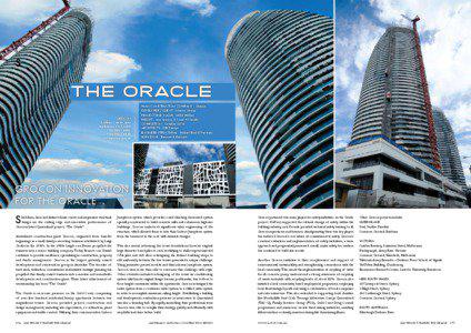 The Oracle / Oracle Corporation / Soul / Oracle Database / 1 Bligh Street / Apartment / Computing / Software / Grocon / Structural engineering