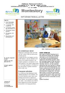 Alphense Montessorischool, Preludeweg 15-17, 2402 HB Alphen a/d Rijn  