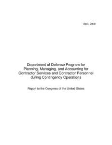 OADUSD (PS) Congressional Engagement Strategy