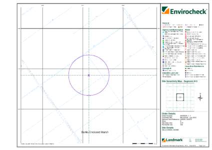 Site Sensitivity Map - Segment A13  Order Details Order Number: 40335220_1_1 Customer Ref: