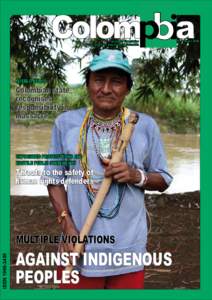 Quarterly Newsletter Peace Brigades International Colombia Pueblo Bello  Colombian state
