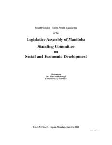 Manitoba / Credit unions of Canada / Credit Union Central of Canada / Credit Union Central of Manitoba / Economy of Manitoba / Credit union