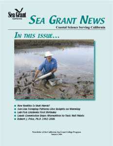 Sea Grant News In  Coastal Science Serving California