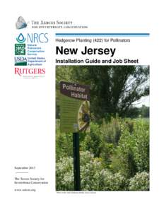 Hedgerow Plantingfor Pollinators Natural Resources Conservation Service United States