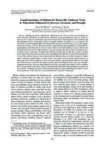 Transactions of the American Fisheries Society 137:881–894, 2008 Ó Copyright by the American Fisheries Society 2008 DOI: [removed]T06-207.1