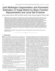 782  IEEE TRANSACTIONS ON PATTERN ANALYSIS AND MACHINE INTELLIGENCE, VOL. 28, NO. 5,