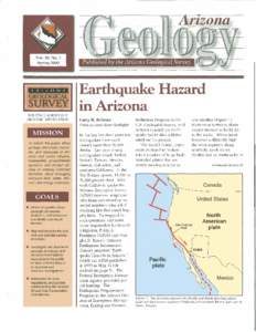 Seismology / Geology / Earthquake / Arizona Geological Survey