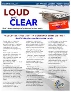 Microsoft Word - loud & clear NOVEMBER 2014.docx