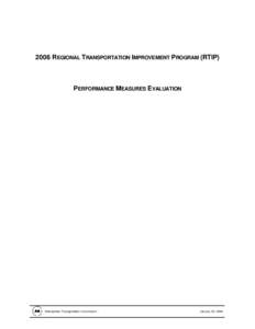 Metropolitan Transportation Commission / International Roughness Index / Traffic congestion / Transportation in California / Transportation in the San Francisco Bay Area / Transport