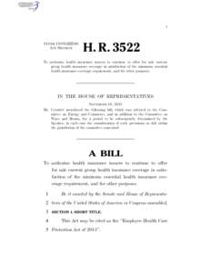I  113TH CONGRESS 1ST SESSION  H. R. 3522