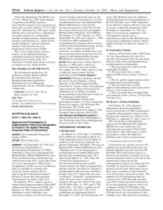 [removed]Federal Register / Vol. 60, No[removed]Tuesday, October 31, [removed]Rules and Regulations Under the Regulatory Flexibility Act, 5 U.S.C. 600 et seq., EPA must prepare