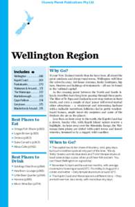 ©Lonely Planet Publications Pty Ltd  Wellington Region Why Go?  Wellington..................348