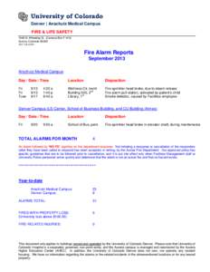 Microsoft Word - Fire Alarm Reports Sept13.docx