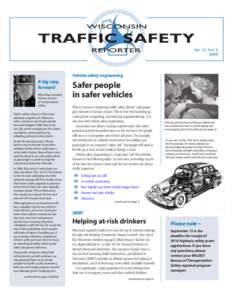 Wisconsin Traffic Safety Reporter, Vol. 12, no. 3 (Summer, 2009)