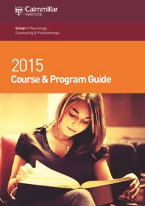 School of Psychology Counselling & Psychotherapy[removed]Course & Program Guide