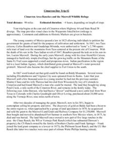 New Mexico / Maxwell Land Grant / Lucien Maxwell / Charles H. Beaubien / Vermejo Park Ranch / UU Bar Ranch / Cimarron River / Schuyler Colfax / Baldy Mountain / Geography of the United States / Geography of Oklahoma / Philmont Scout Ranch