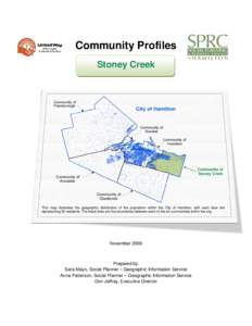 Community Profiles Stoney Creek November[removed]Prepared by: