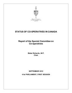 Real estate / House of Commons of the United Kingdom / The Co-operative Group / Parliament of Canada / Politics / United Kingdom / Westminster system / Government / Housing cooperative