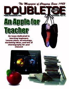The Magazine of Clogging Since[removed]DOUBLETOE TIMES  www.doubletoe.com