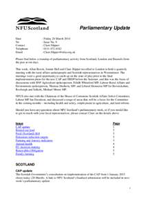 Richard Lochhead / Renewables Obligation / Department for Environment /  Food and Rural Affairs / Scottish Government / Lochhead / Energy in the United Kingdom / United Kingdom / Government of Scotland