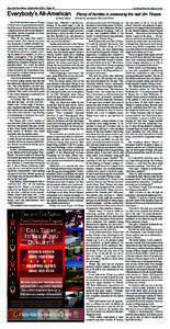 Sac and Fox News • September 2012 • Page 12  Everybody’s All-American by Beau Adams  One of the persistent tropes on Thorpe