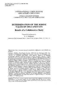 Pure 84 Appl. Chem., Vol. 62, No. 12, pp,1990, Printed in Great Britain. @ 1990 IUPAC INTERNATIONAL UNION OF PURE AND APPLIED CHEMISTRY