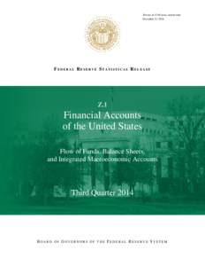 For use at 12:00 noon, eastern time December 11, 2014 R FEDERAL RESERVE STATISTICAL RELEASE