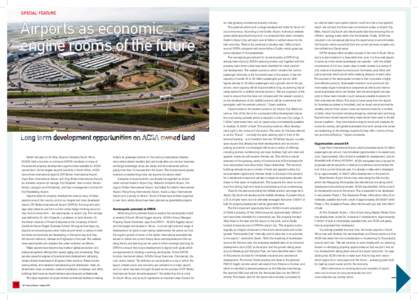 SPECIAL FEATURE  Airports as economic engine rooms of the future  Aerial view of OR Tambo International Airport