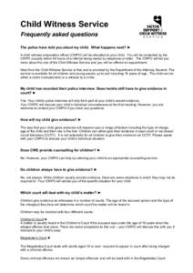 Microsoft Word - Child Witness Service - FAQ sheet for web.doc