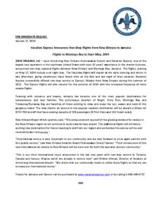 Microsoft Word - Montego Bay Air Service Press Release - Final