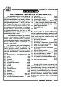 Education in Sambalpur / Sambalpur University / Orissa / Faculty of Law /  University of Delhi / Indian Institute of Technology Kharagpur / Association of Commonwealth Universities / States and territories of India / Education in India