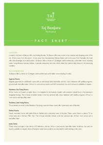 Fact sheet Banjara single page