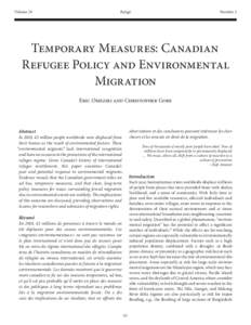 Forced migration / Human geography / Human migration / Environmental migrant / Refugee / Displaced person / International Organization for Migration / Immigration / International migration / Demography / Population / Persecution