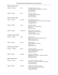 Microsoft Word[removed]Apportionment Board Proposed Regional Hearing Schedule[removed]