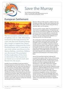 Fact sheet 2 European Settlement.indd