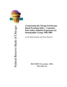 Economics / Consumer price index / Inflation / Retail Price Index / Price index / Consumer Expenditure Survey / Cost of living / Indexation / Cost-of-living index / Price indices / Econometrics / Statistics