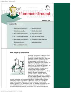 Common Ground - Online Issue 15