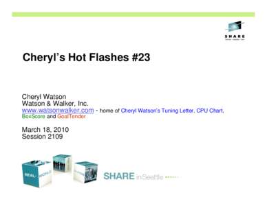 Cheryl’s Hot Flashes #23