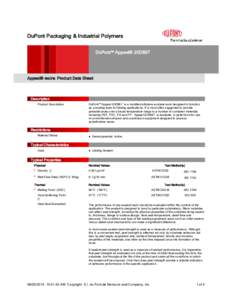 Datasheet - Appeel® 20D867